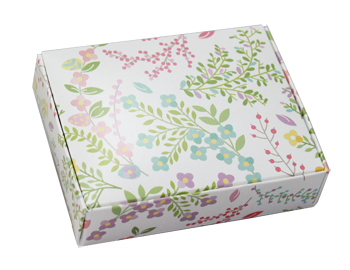 Garden - Die Cut Candy Box - (1/4 lb) 4-9/16 x 3-9/16 x 1-1/4"