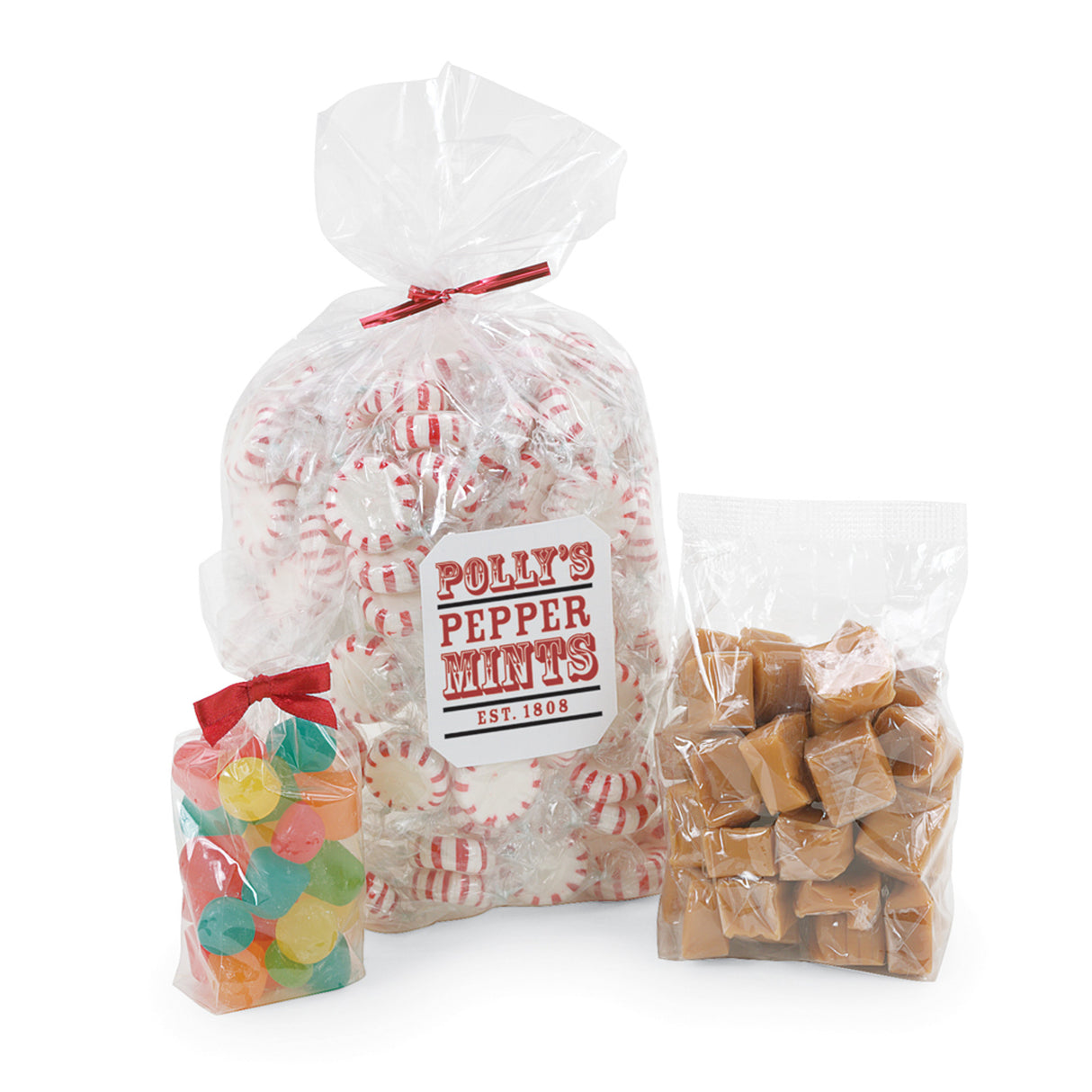 Clear - Economy (1.2 Mil) Polypropylene Gusseted Bags (1.2 Mil) - (3 lb) 4 x 2-3/4 x 10-3/4" (1.2 Mil)