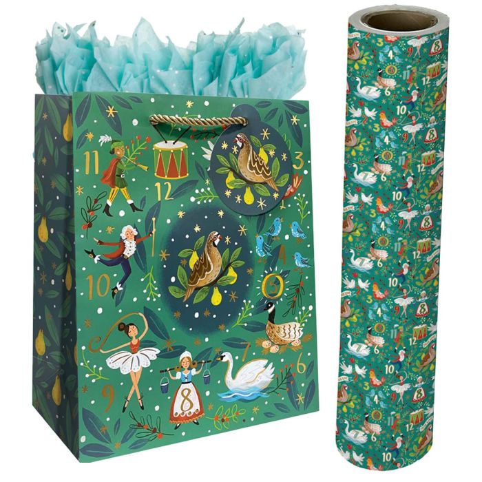 12 Days Gift Bags & Wrapping Paper