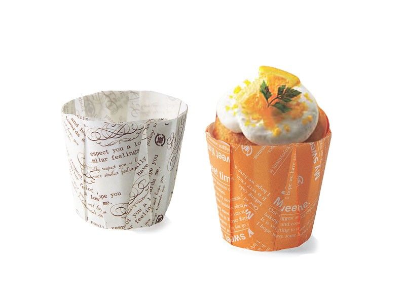 Pleated Noble Design Baking Cups