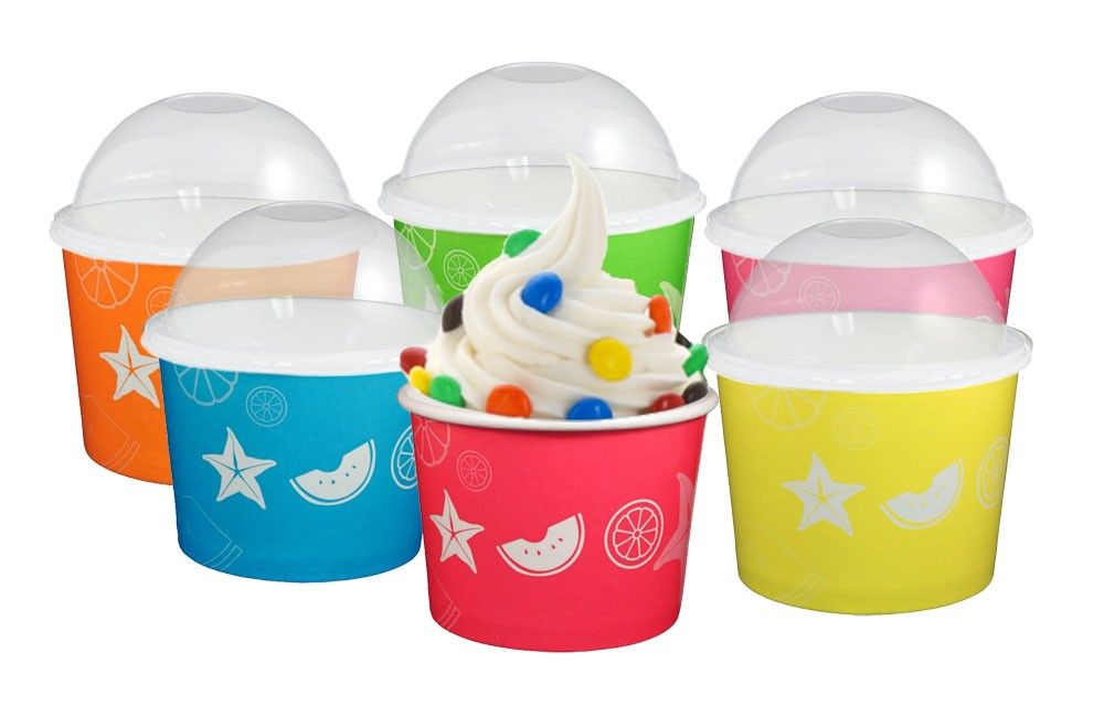 Cute Fruit - Pattern Ice Cream Cups