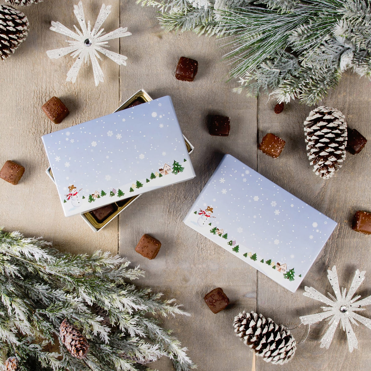 Snowman Winter Candy Boxes