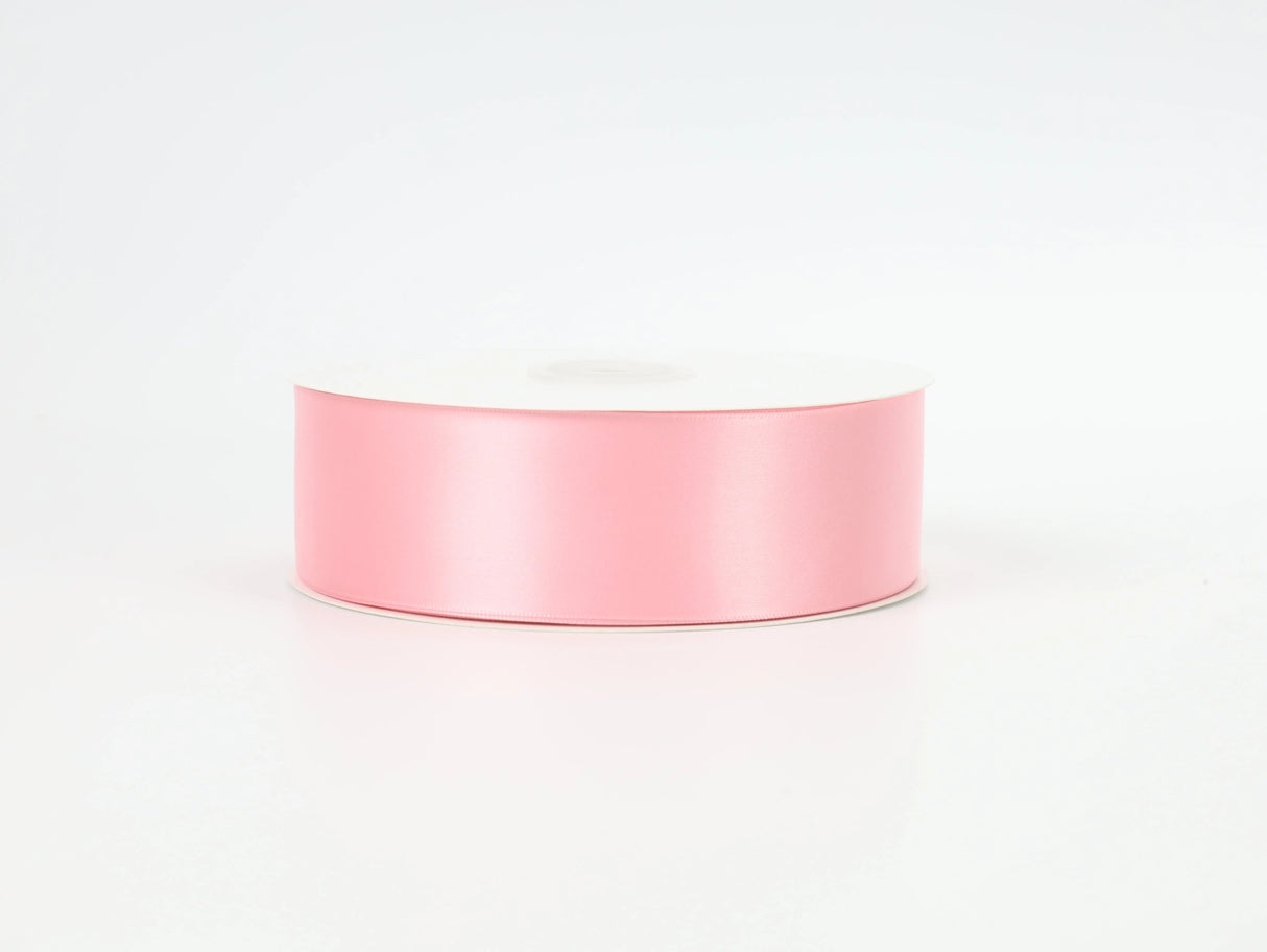 1 1/2" Double Face Satin Ribbon | Pink (150) | 50 Yard Roll