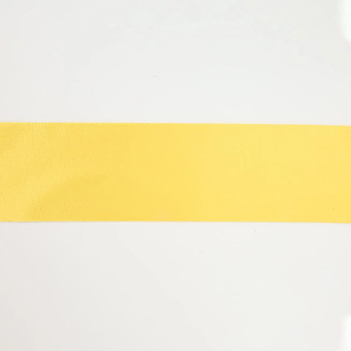1 1/2" Double Face Satin Ribbon | Maize (650) | 50 Yard Roll
