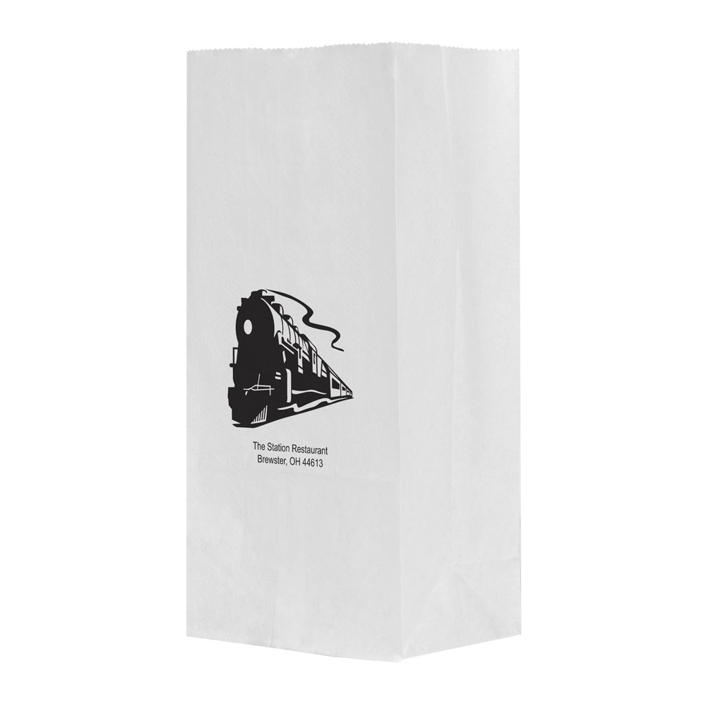White SOS Lunch Style Bags