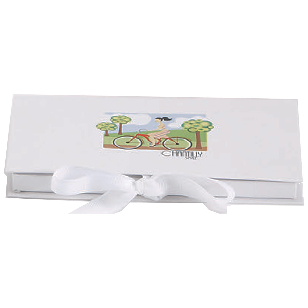 Matte White - Gift Card Box - 7-1/4 x 4-1/4 x 5/8"