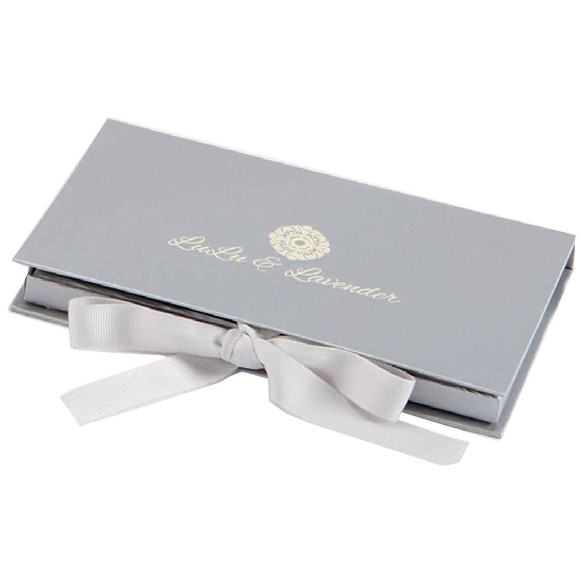 Matte Silver - Gift Card Box - 7-1/4 x 4-1/4 x 5/8"