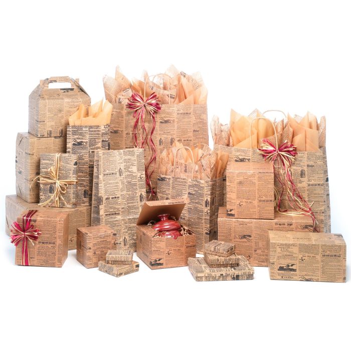 News Print Design Bags