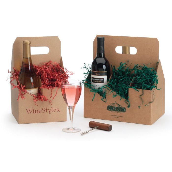 Wine Carrier - Corrugated
