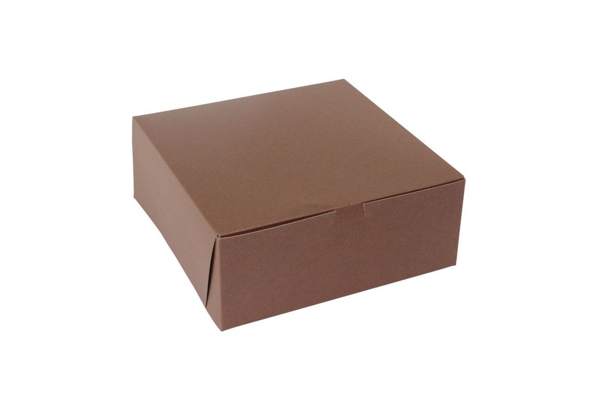 Cocoa - 1 Pc. Cake Box - 10 x 10 x 4"