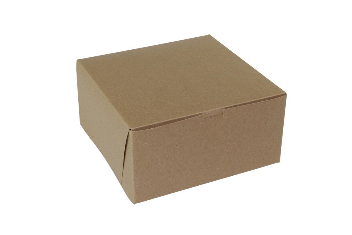 Kraft - 1 Pc. Cake Box - 10 x 10 x 5"