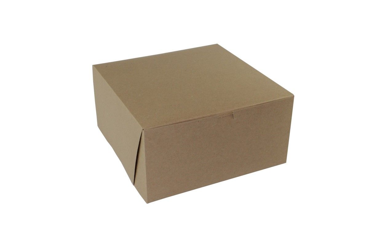 Kraft - 1 Pc. Cake Box - 12 x 12 x 6"