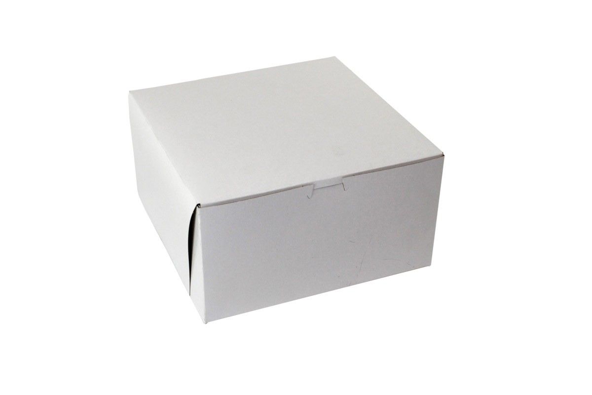 White - 1 Pc. Cake Box - 12 x 12 x 6"