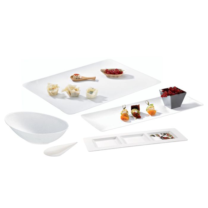 Chic White Sugar Cain Tableware