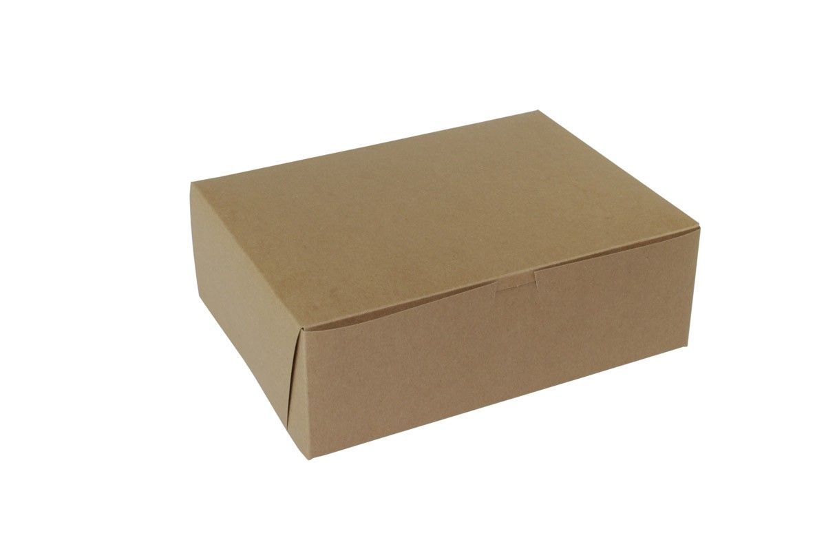 Kraft - 1 Pc. Cake Box - 12 x 9 x 4"