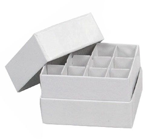 White - Micro-Partition Boxes - (12 Slots) 2-1/4 x 1-11/16 x 1-7/16"