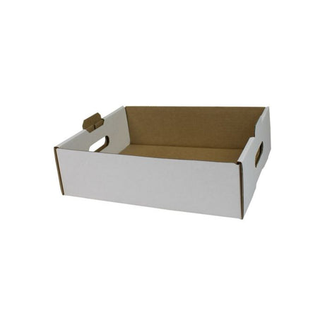 White - Catering Box Tray - 13-1/2 x 11 x 4"