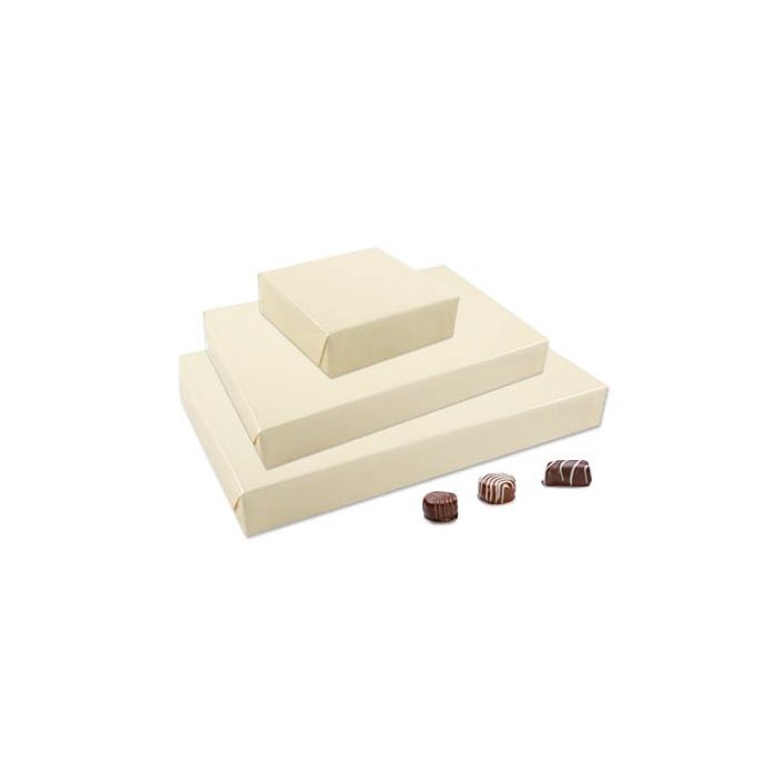 Ivory Rigid Candy Boxes