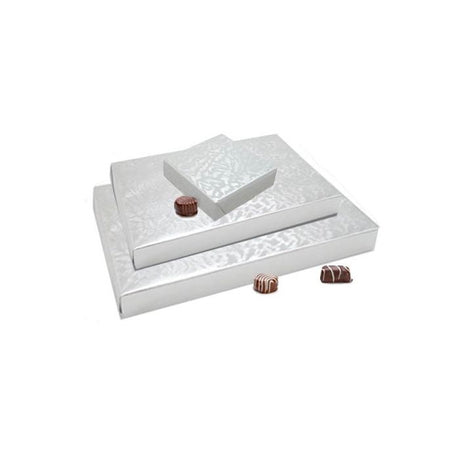 Royal Silver Rigid Candy Boxes