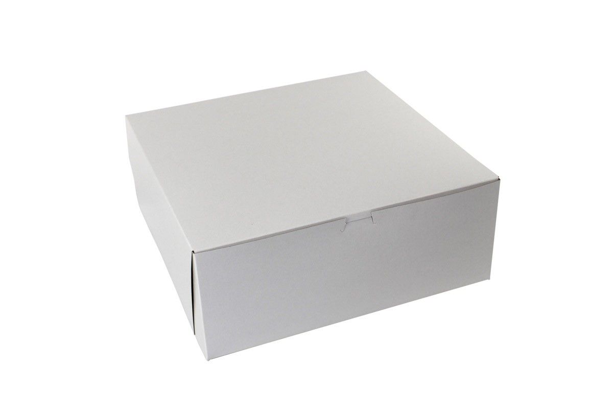White - 1 Pc. Cake Box - 14 x 14 x 6"