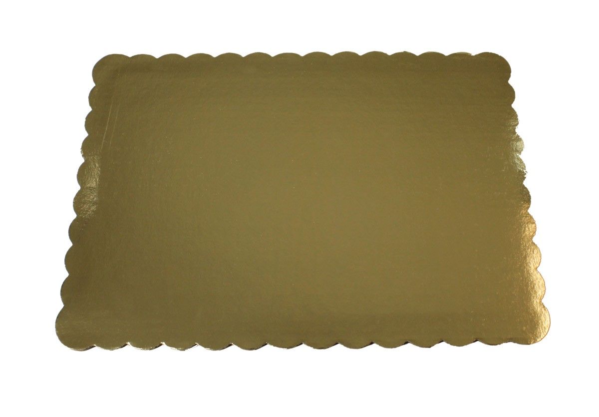 Gold - Sheet Cake Pad - Single Wall - 1/2 Sheet (Rectangle) 18 x 13"