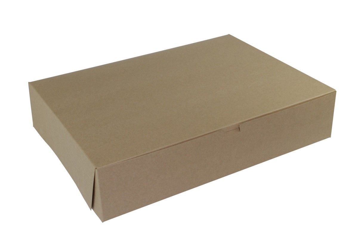 Kraft - 1 Pc. Cake Box - 19 x 14 x 4"
