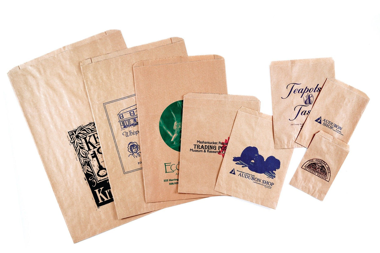 Natural Kraft - Merchandise Bag - 8-1/2 x 11"