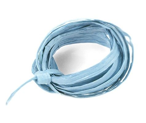Blue - Paper Raffia Ribbon - 100 Yards