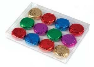 Clear - Oreo / Macaron Box - (12 Pc.) 6-11/16 x 8-7/8 x 1"