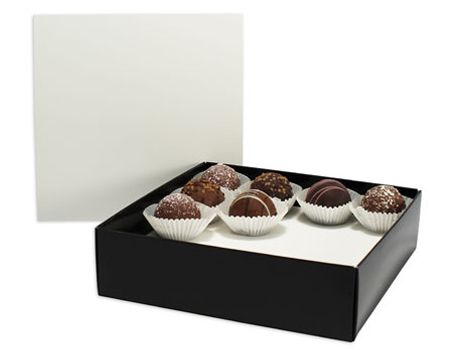 1480LB - White - Candy Layer Board - (16 & 32 oz) 7-3/8 x 7-3/8"