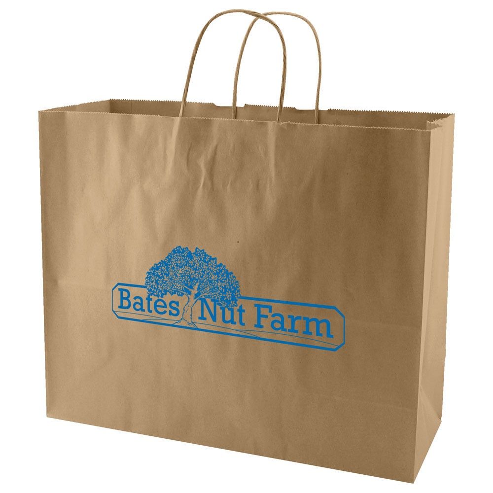 Natural Kraft - Shopping Bag - 16 x 6 x 12"