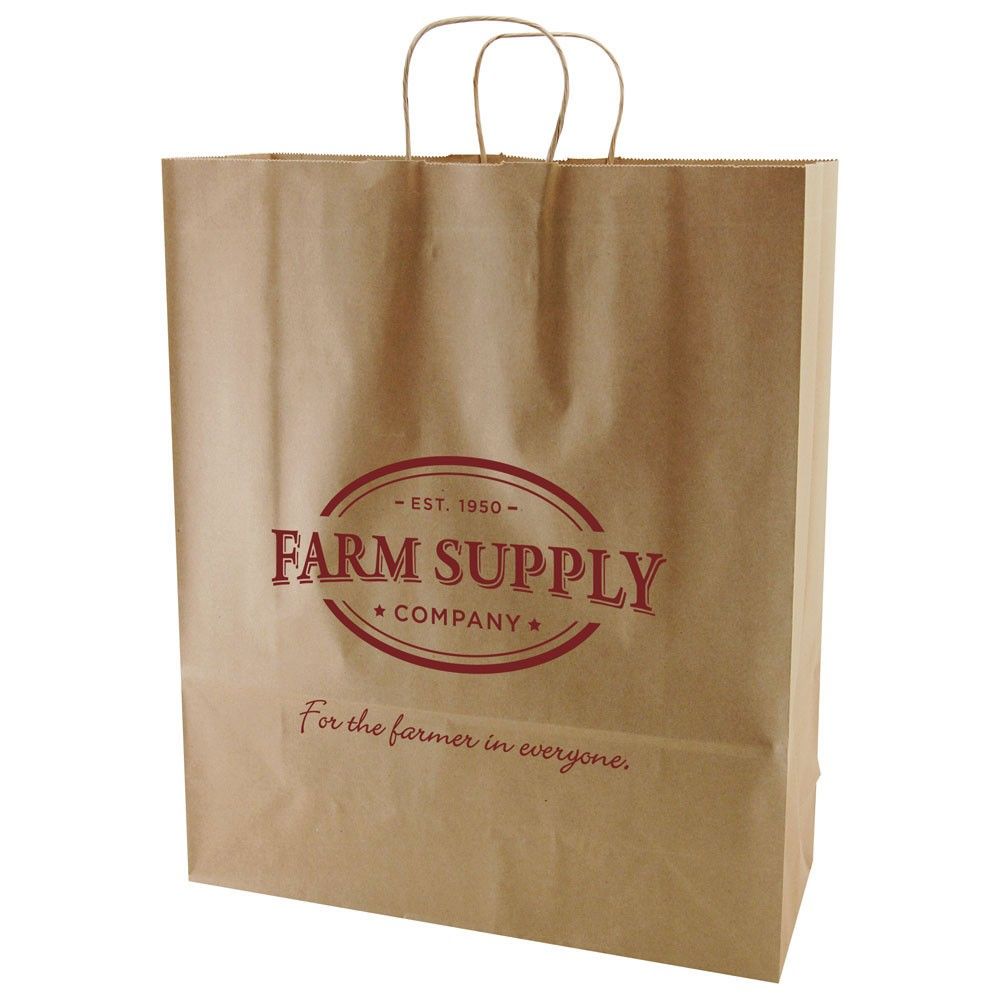 Natural Kraft - Shopping Bag - 16 x 6 x 19"