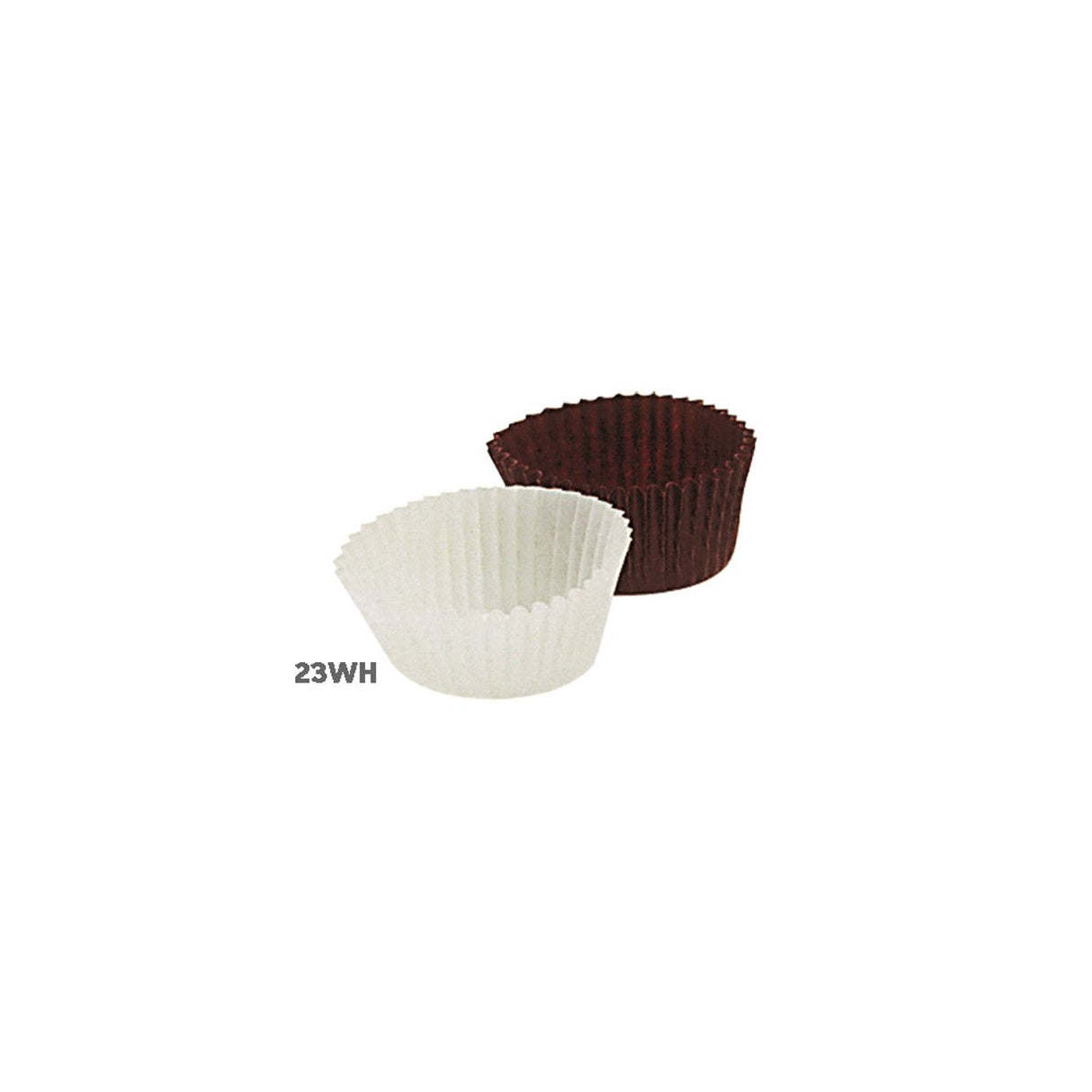 White - Candy Cups - 15/16" (Dia) x 21/32" (H)
