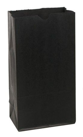 Black - SOS Bag - (6 lb) 6 x 3-5/8 x 11-1/16"