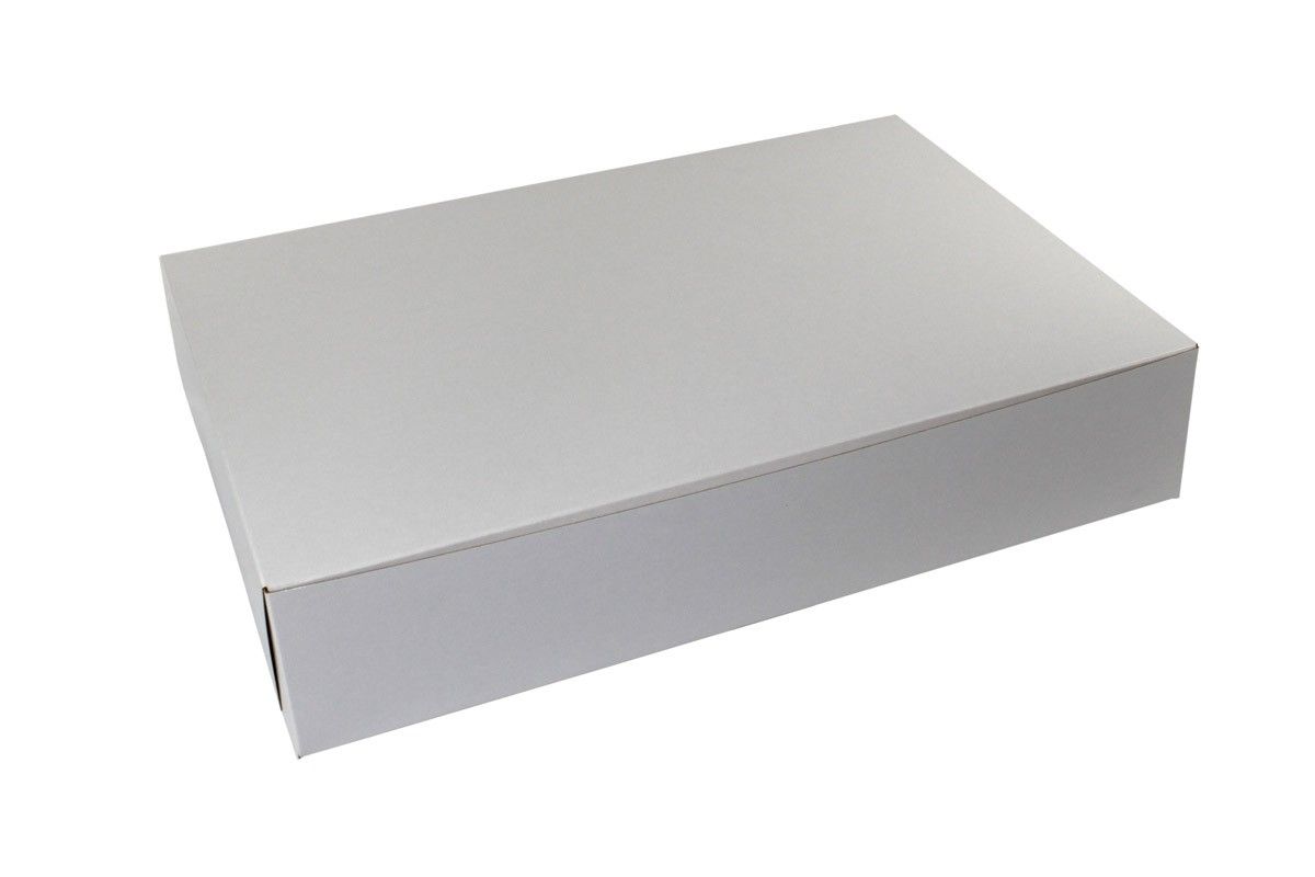 White - 1 Pc. Cake Box - 20 x 14 x 4"