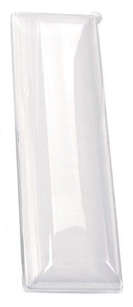 Chic White - Rectangular Sugarcane Plate - 3.54 (L) x 10.63" (W)