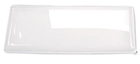 Chic White - Rectangular Sugarcane Platter - 15.35 (L) x 5.91" (W)