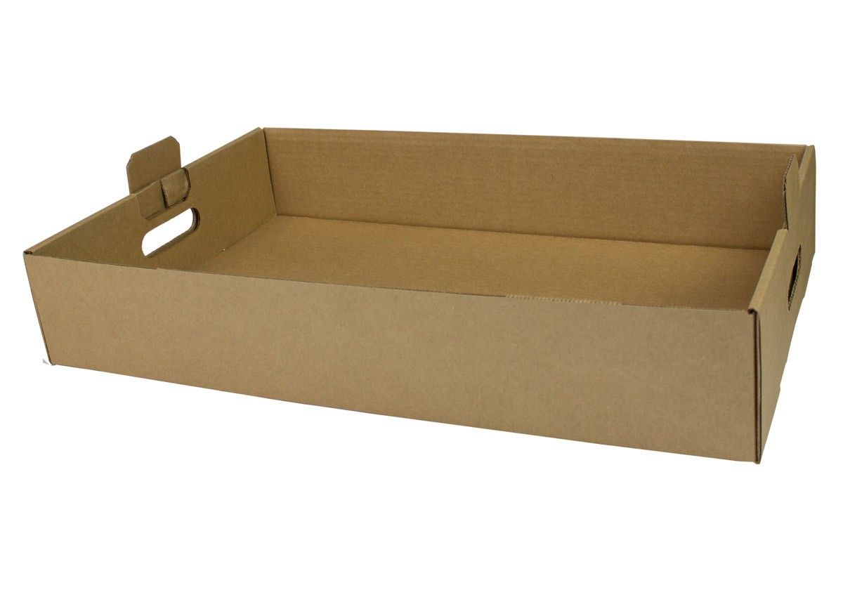 Kraft - Catering Box Tray - 22-1/2 x 13-1/2 x 4"