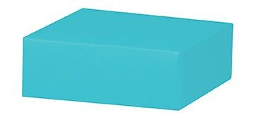 Robin's Egg Blue - Gift Box Lid - 4 x 4 x 1-1/2"