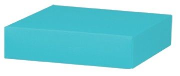 Robin's Egg Blue - Gift Box Lid - 6 x 6 x 1-1/2"