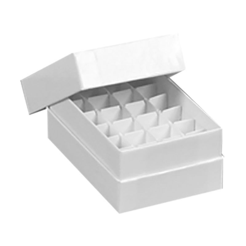 White - Micro-Partition Boxes - (24 Slots) 3-3/8 x 2-1/4 x 1-7/16"