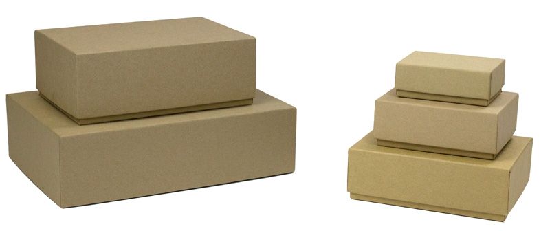 Natural Kraft - Set Up Mailing Box - 7-1/2 x 5 x 2-3/4"