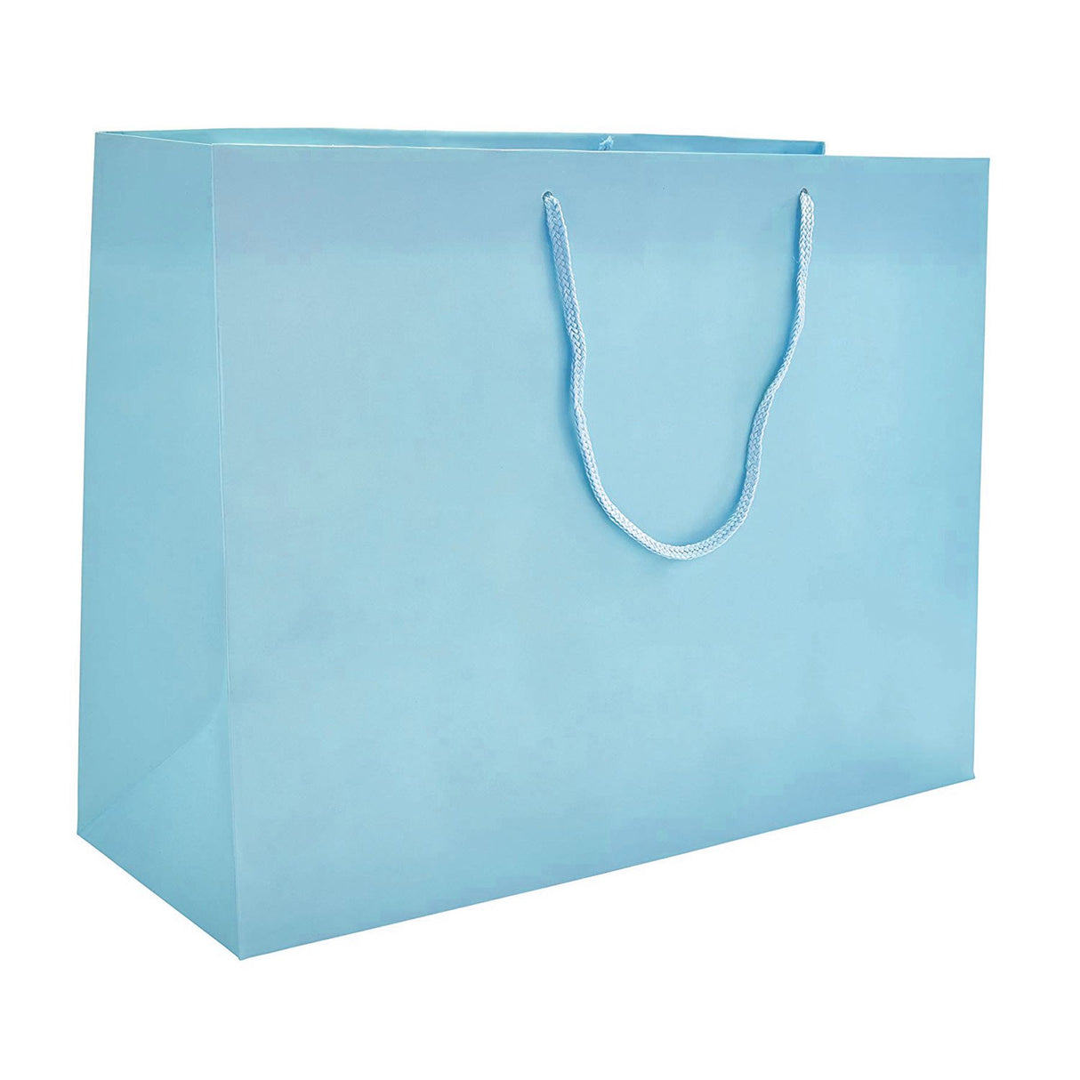 Matte Powder Blue - Matte Euro Tote - 16 x 4-3/4 x 13"
