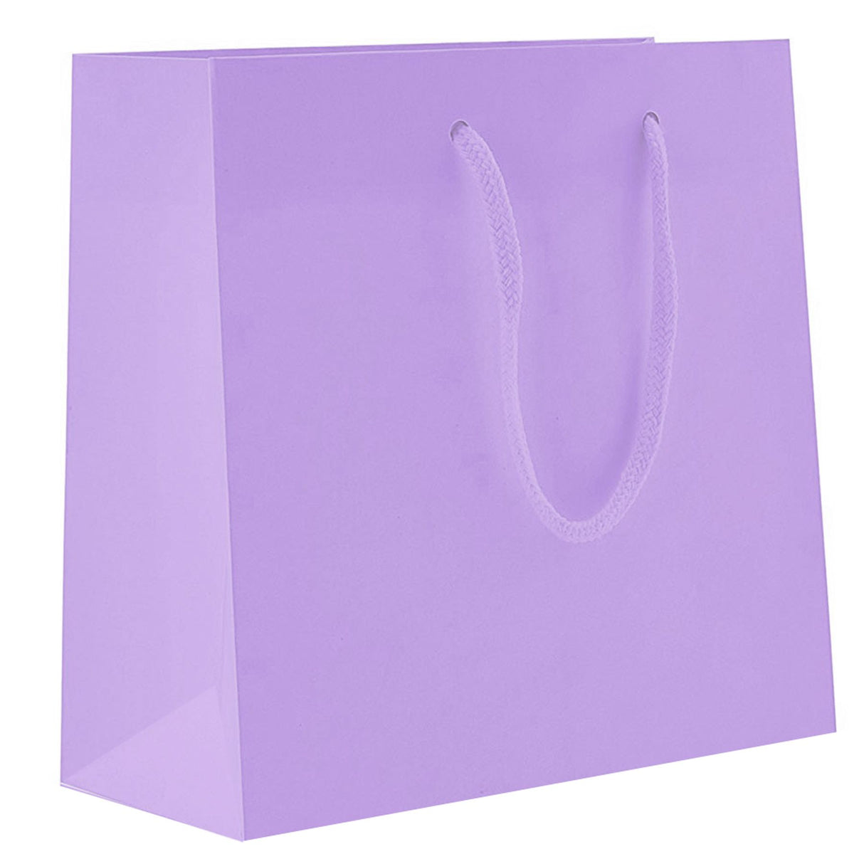 Matte Lavender - Matte Euro Tote - 6-1/2 x 3-1/2 x 6-1/2"