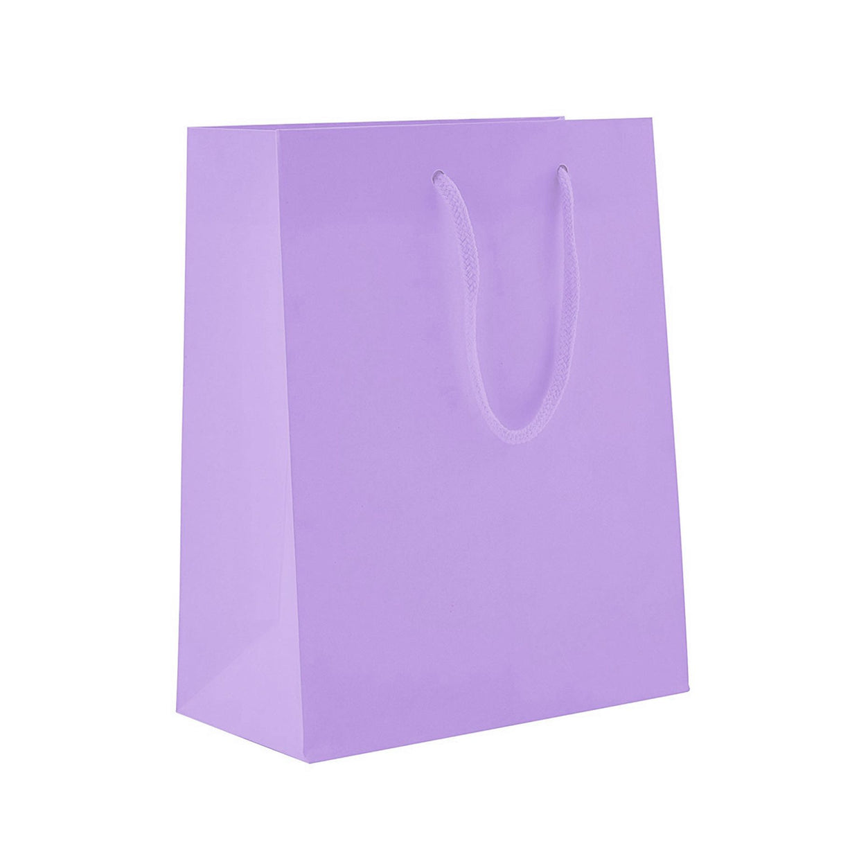 Matte Lavender - Matte Euro Tote - 8 x 4 x 10"