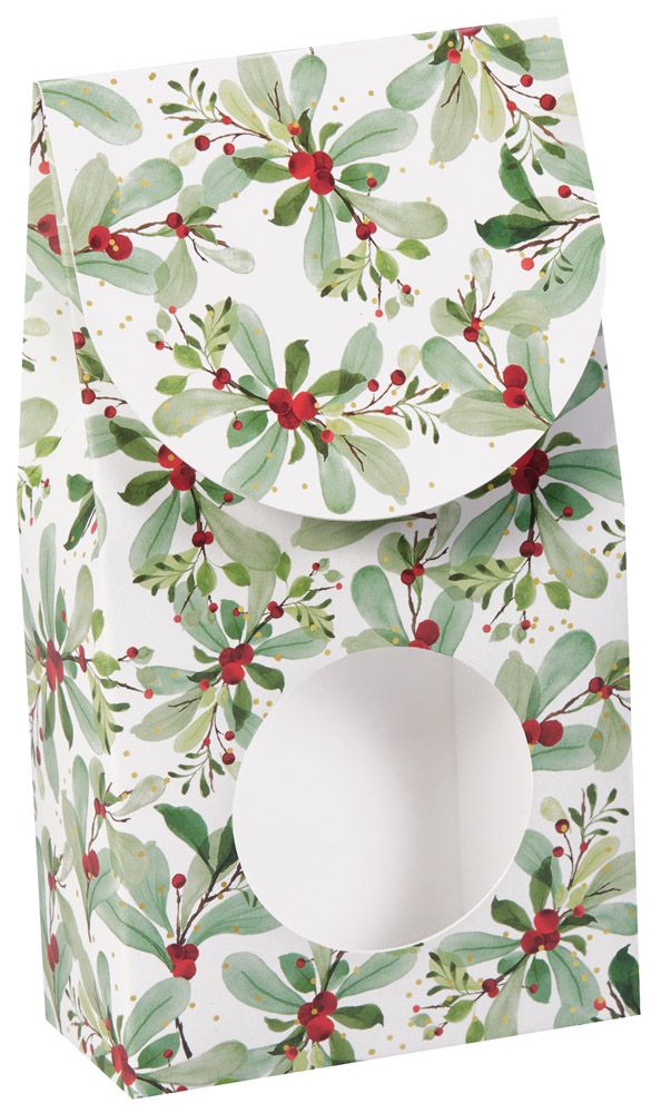 Holiday Berries - Gourmet Candy Box - 3-1/2 x 1-3/4 x 6-1/2"