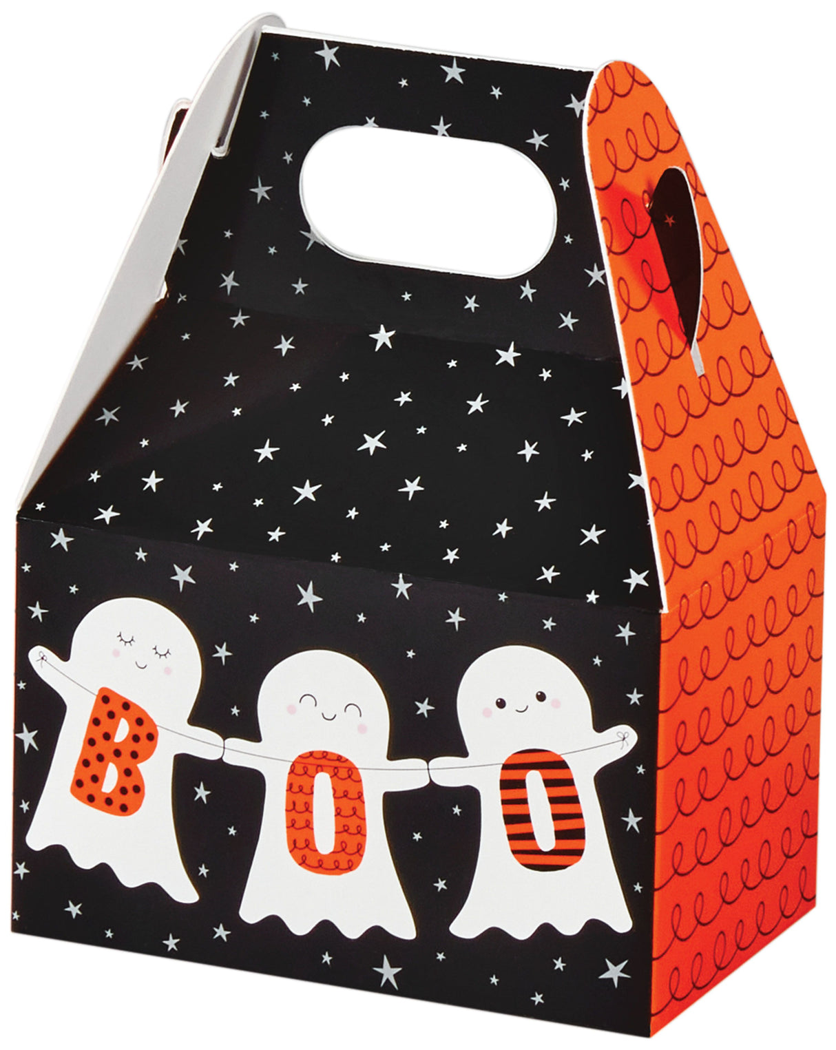 Halloween Boo! - Mini Gable Box - 4 x 2-1/2 x 2-1/2"