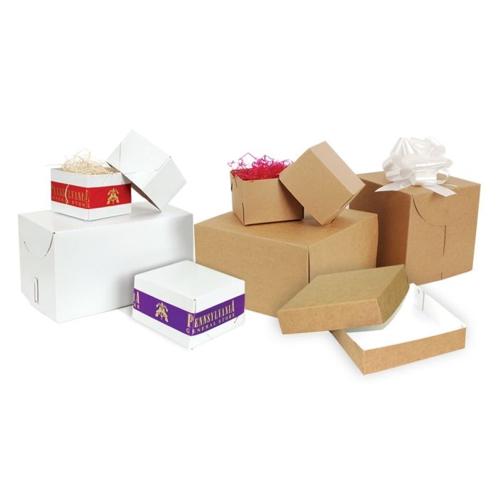 Kraft 2 Piece Lock Corner Boxes