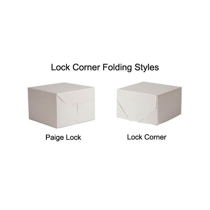 Kraft 2 Piece Lock Corner Boxes