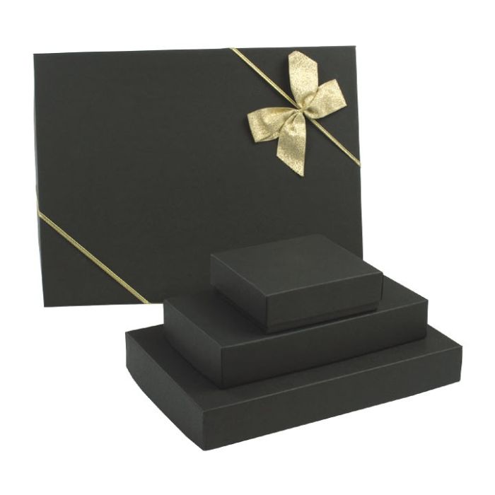 Black Onyx Rigid Candy Boxes